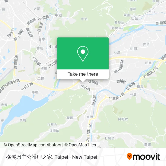 橫溪恩主公護理之家 map