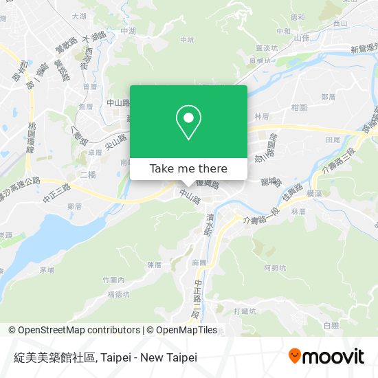 綻美美築館社區 map