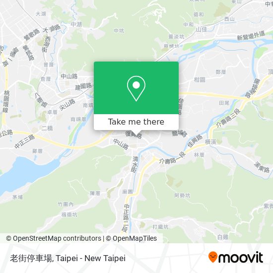 老街停車場 map