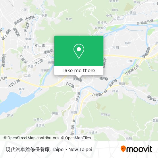 現代汽車維修保養廠 map