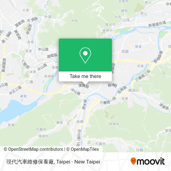 現代汽車維修保養廠地圖
