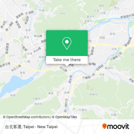 台北客運 map