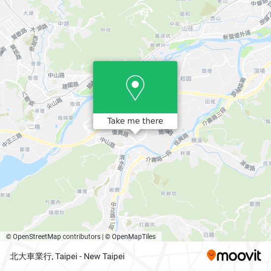 北大車業行地圖