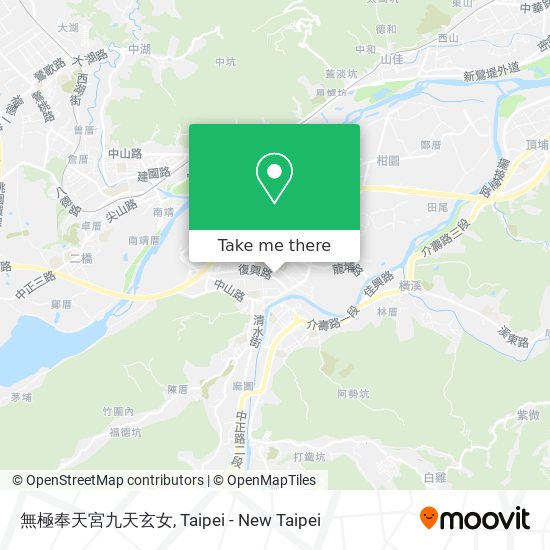 無極奉天宮九天玄女 map