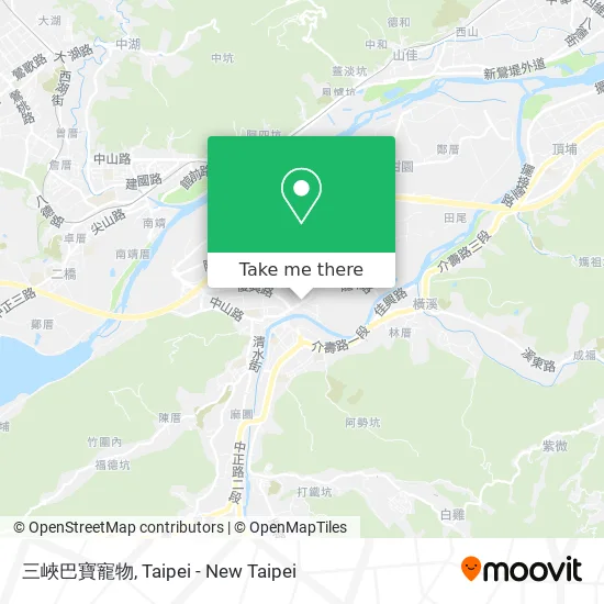 三峽巴寶寵物 map