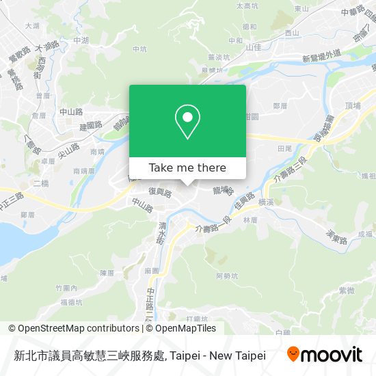 新北市議員高敏慧三峽服務處 map