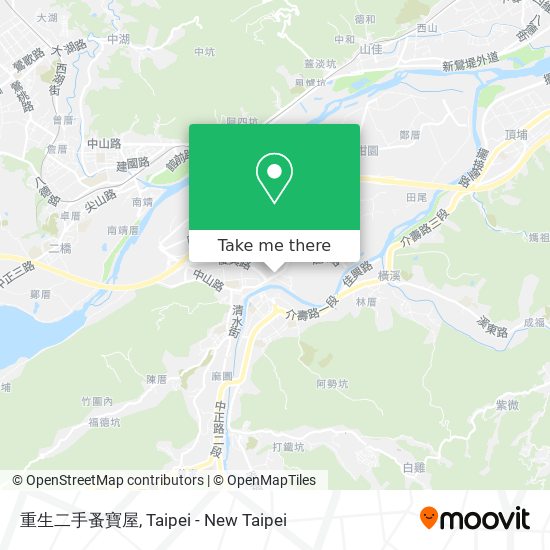 重生二手蚤寶屋 map