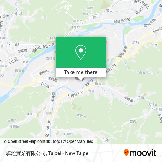 驊銓實業有限公司 map