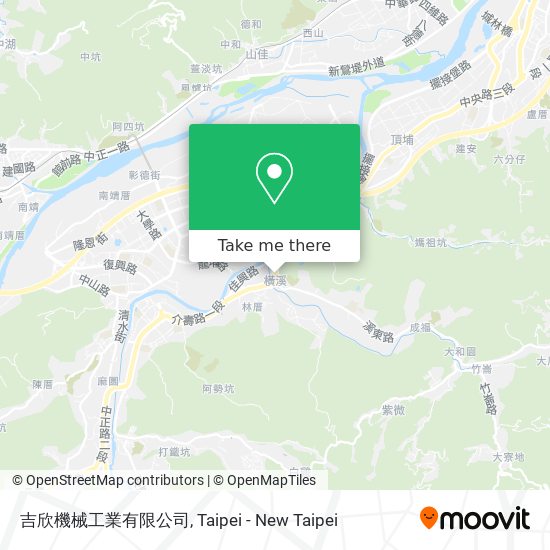 吉欣機械工業有限公司 map