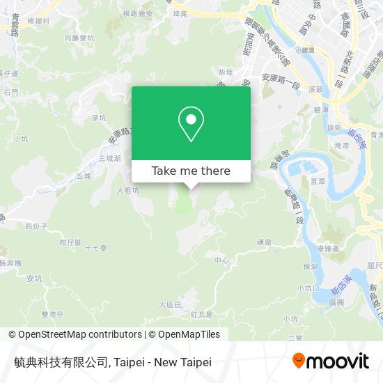 毓典科技有限公司 map