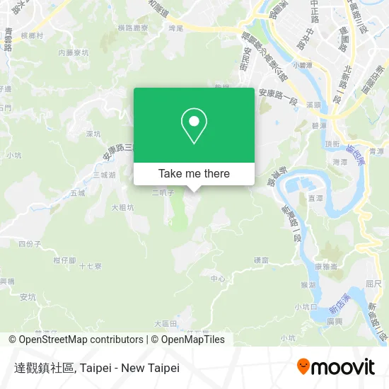 達觀鎮社區 map