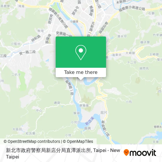 新北市政府警察局新店分局直潭派出所 map