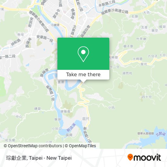 琮獻企業 map