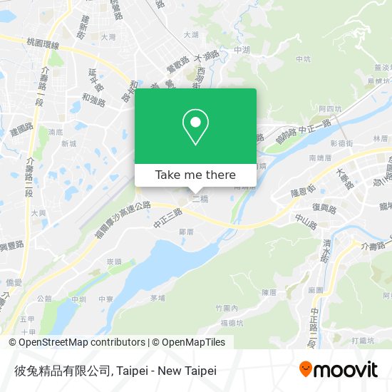 彼兔精品有限公司地圖