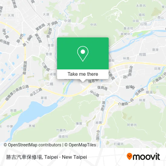 勝吉汽車保修場地圖