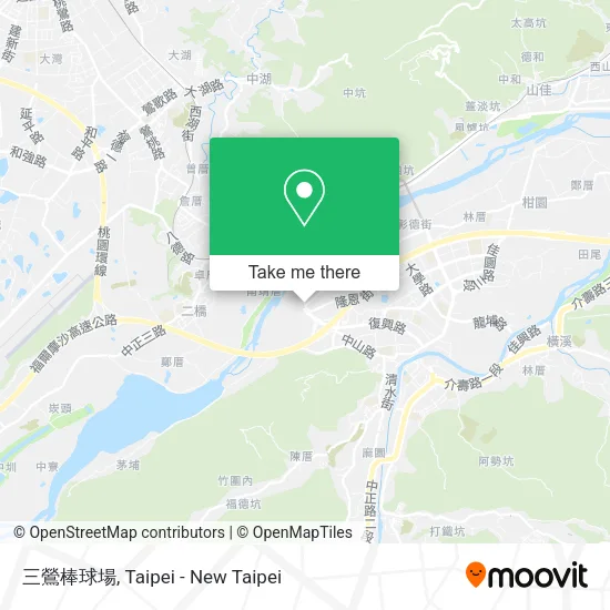 三鶯棒球場地圖