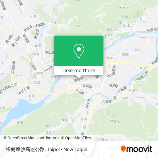 福爾摩沙高速公路 map