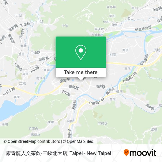 康青龍人文茶飲-三峽北大店 map