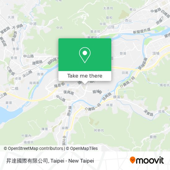 昇達國際有限公司地圖