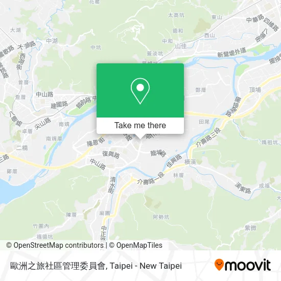 歐洲之旅社區管理委員會地圖