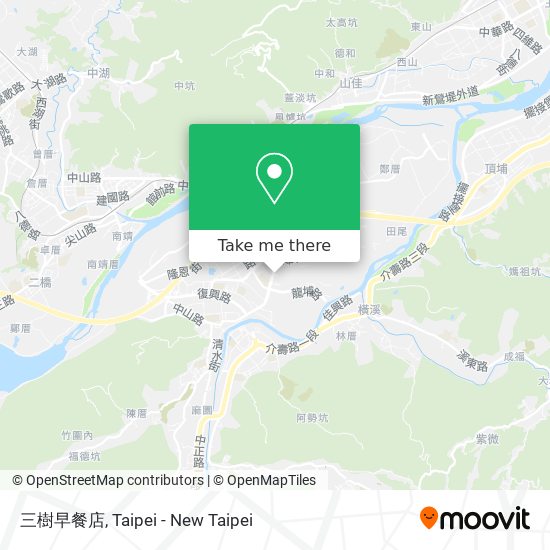 三樹早餐店 map