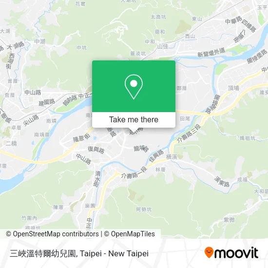三峽溫特爾幼兒園地圖