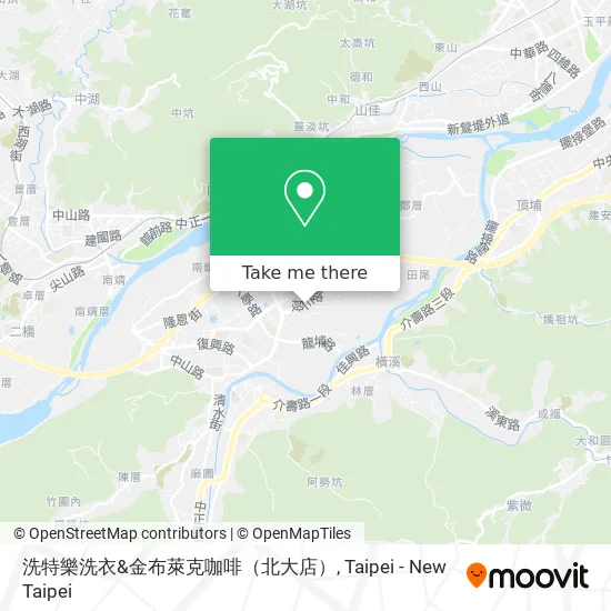 洗特樂洗衣&金布萊克咖啡（北大店） map