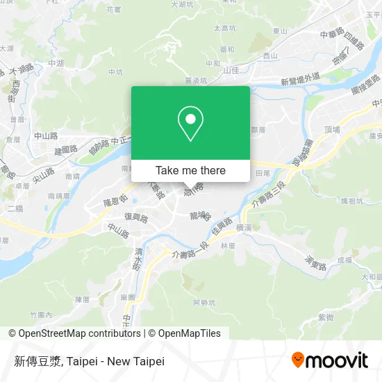 新傳豆漿 map