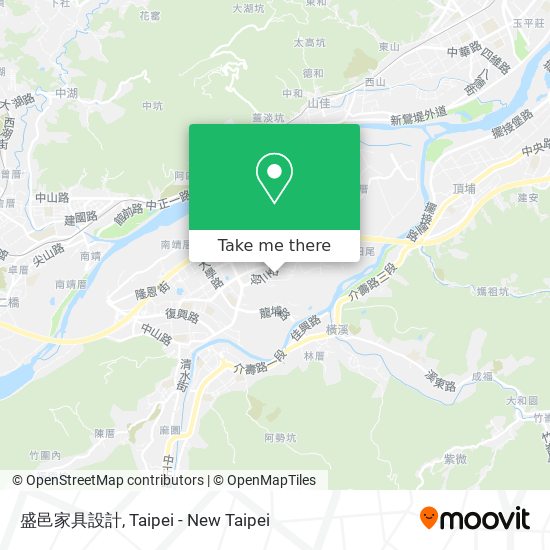 盛邑家具設計 map