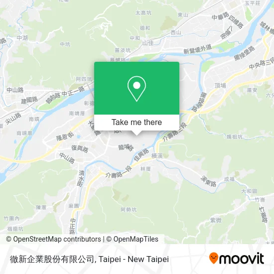 徹新企業股份有限公司 map
