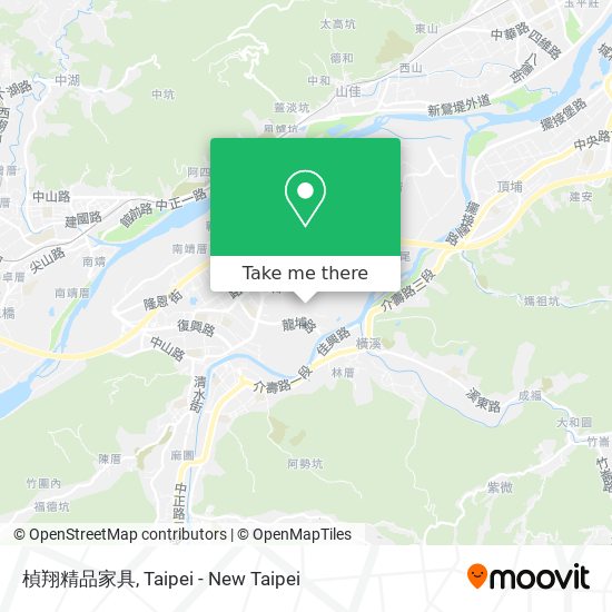 楨翔精品家具 map
