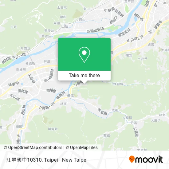 江翠國中10310地圖