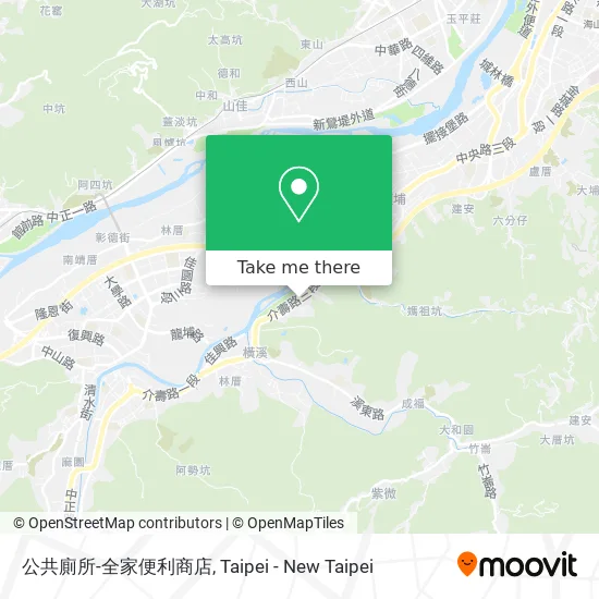 公共廁所-全家便利商店地圖