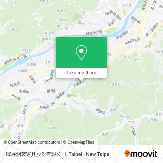 暉展鋼製家具股份有限公司 map