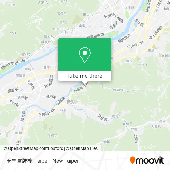 玉皇宮牌樓 map