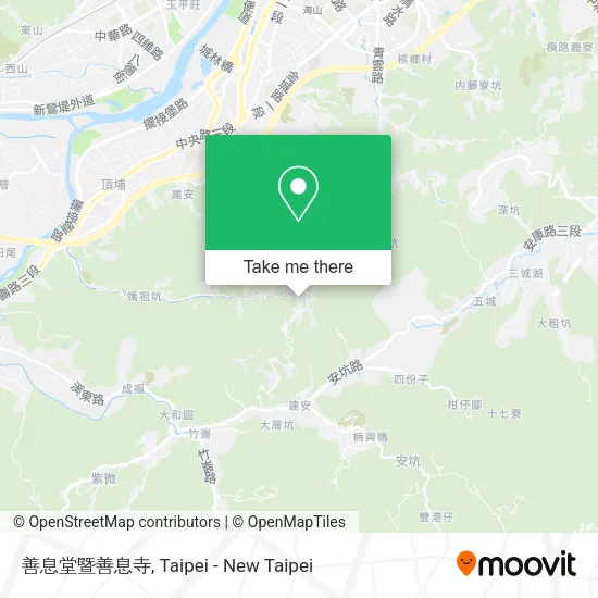 善息堂暨善息寺地圖