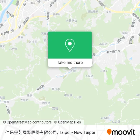 仁易靈芝國際股份有限公司地圖