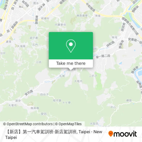 【新店】第一汽車駕訓班-新店駕訓班 map