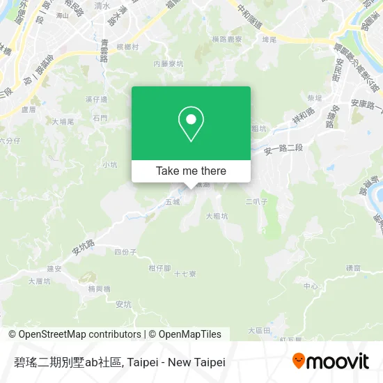 碧瑤二期別墅ab社區地圖
