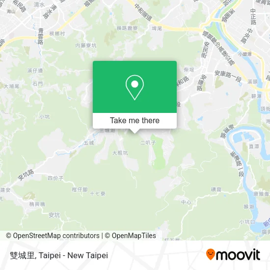 雙城里 map