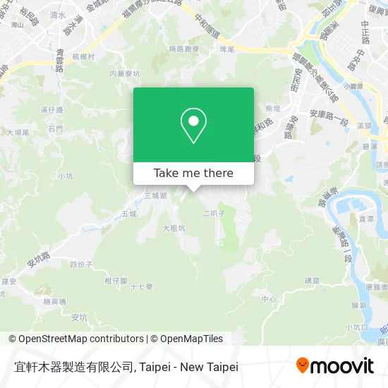 宜軒木器製造有限公司 map