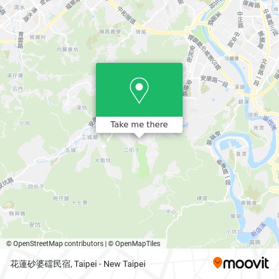 花蓮砂婆礑民宿地圖