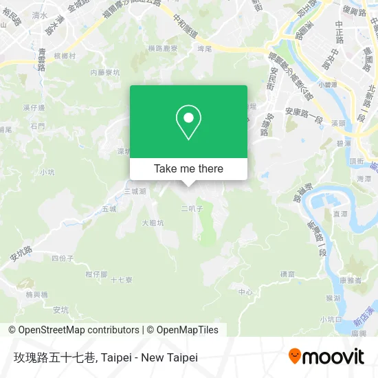 玫瑰路五十七巷地圖