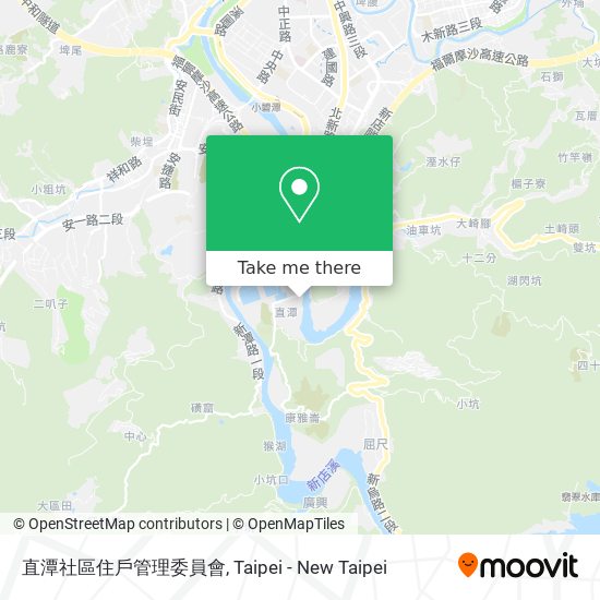 直潭社區住戶管理委員會 map