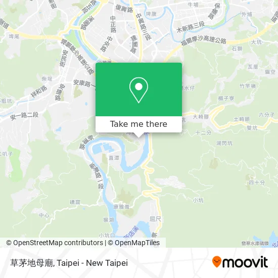 草茅地母廟 map