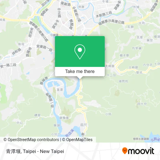 青潭堰地圖