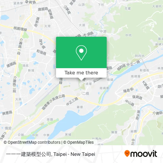 一一一建築模型公司 map