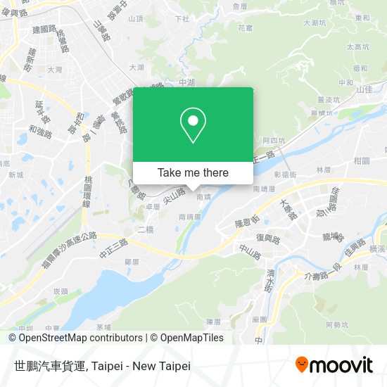 世鵬汽車貨運地圖