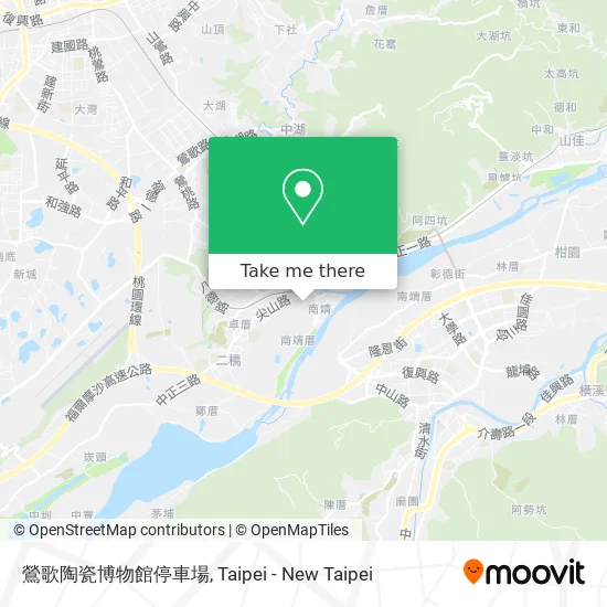 鶯歌陶瓷博物館停車場 map
