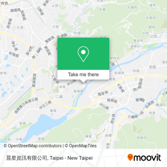 晨星資訊有限公司地圖